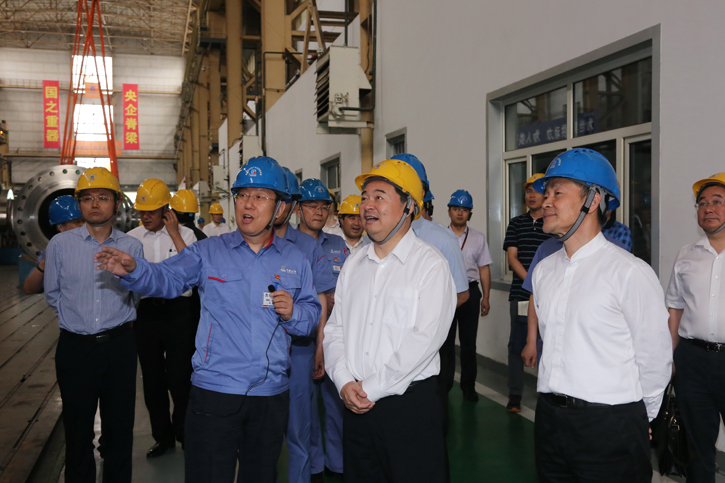 郝鹏旅行考察zoty中欧体育集团所属企业电机公司